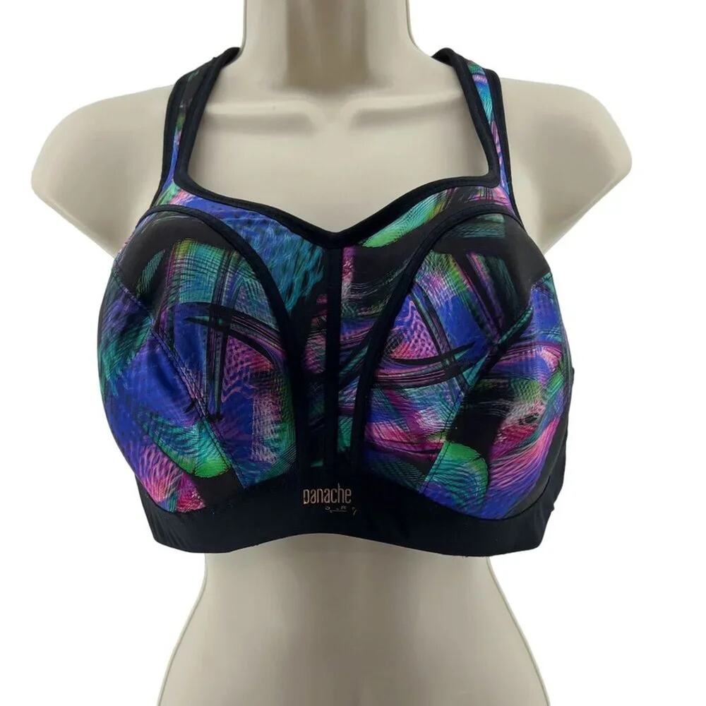 Panache Womens Ultimate High Impact Underwire Sports Bra 5021 40DD